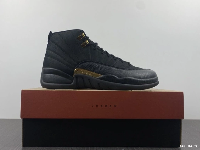 Kicktheory CT8013-071 Taxi Jordan 12 Air Black 0802